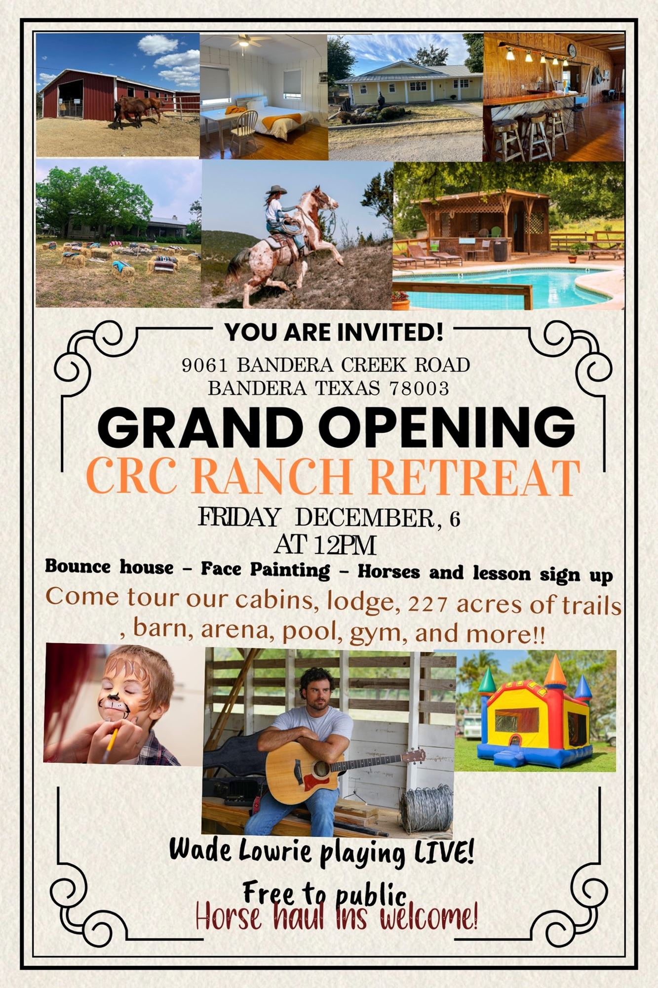 CRC Ranch Retreat Grand Opening