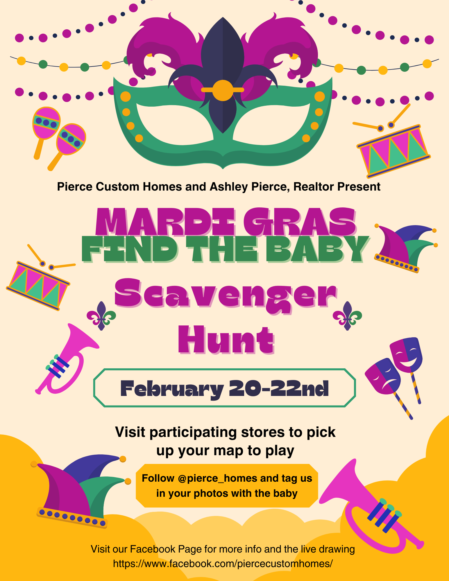 Mardi Gras Scavenger Hunt Bandera Tx Calendar Of Events