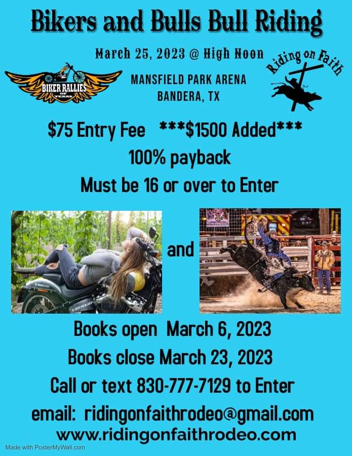 Bull Riding Schedule Bikers & Bulls Bull Riding