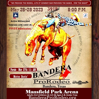 Bandera Rodeo 2024 Bandera ProRodeo