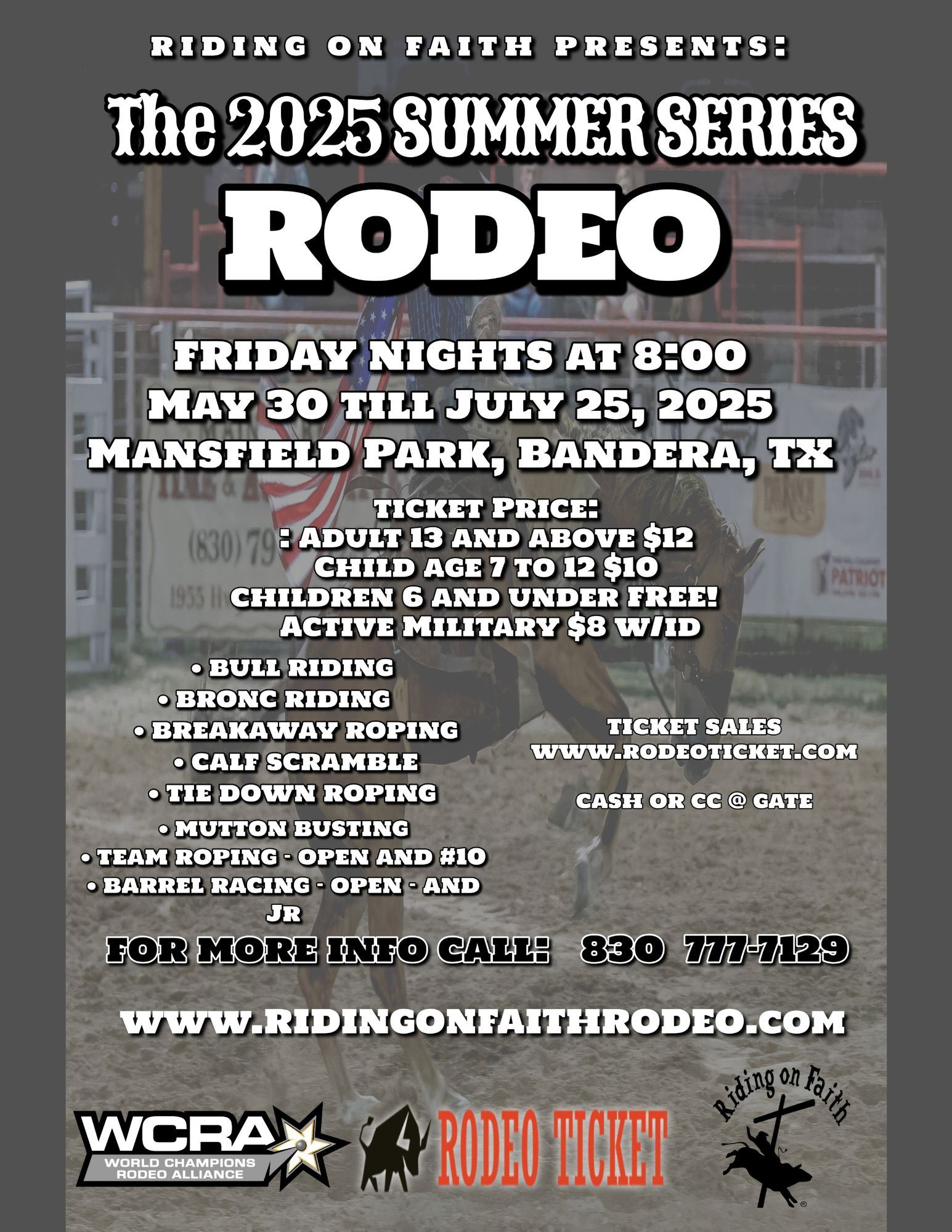 2025 Summer Series Rodeo