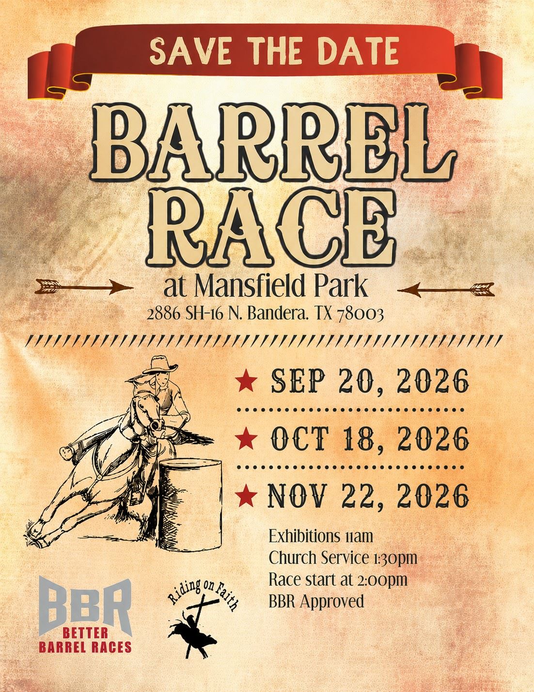 Barrel Racing Events SUNDAY FUNDAY BARREL RACE