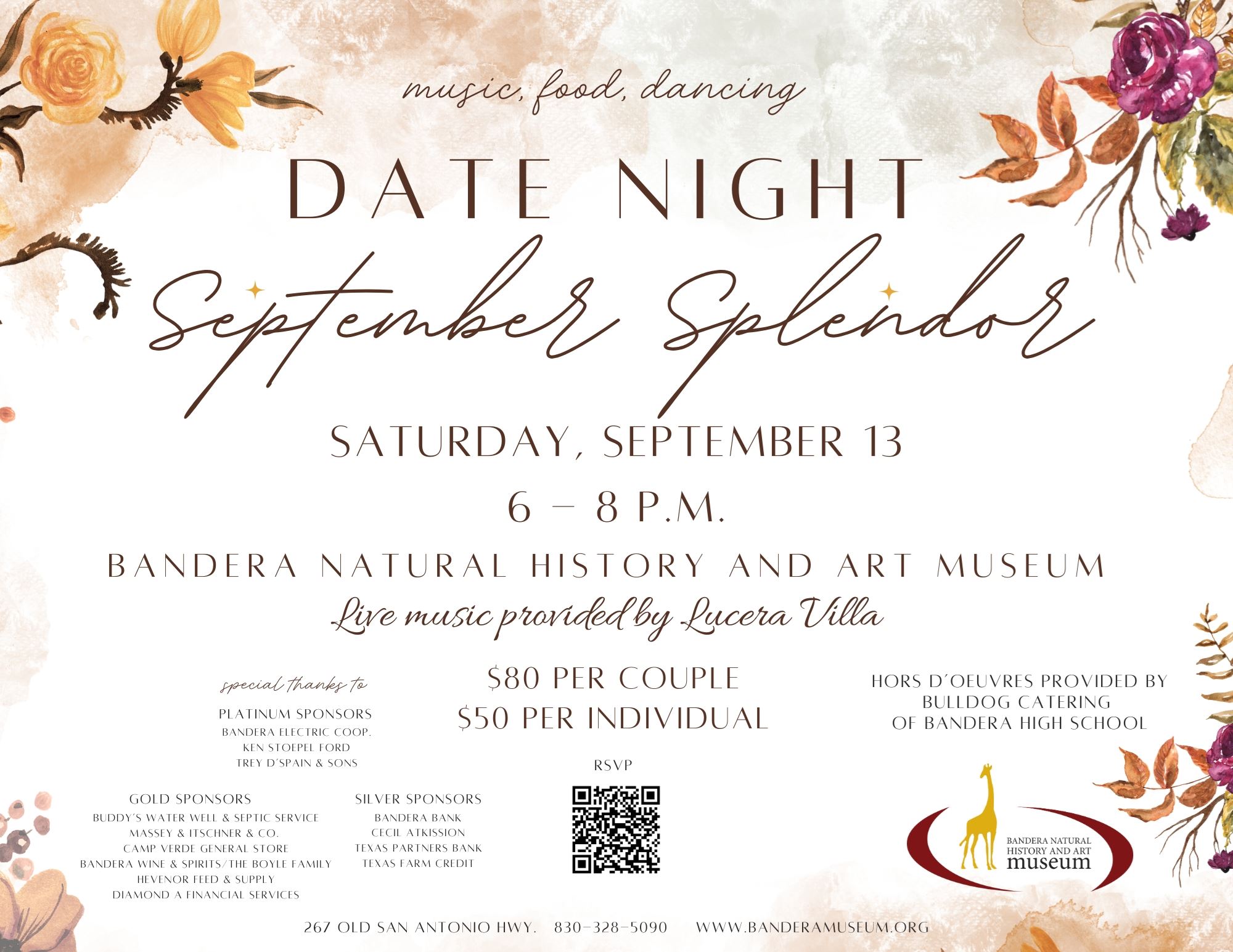 Date Night at the Bandera Natural History & Art Museum
