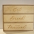 "Eat Drink and be Married" Wooden Wine Box