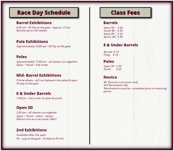 Ghrc Racing Membership Gulf Coast Barrel Race Association