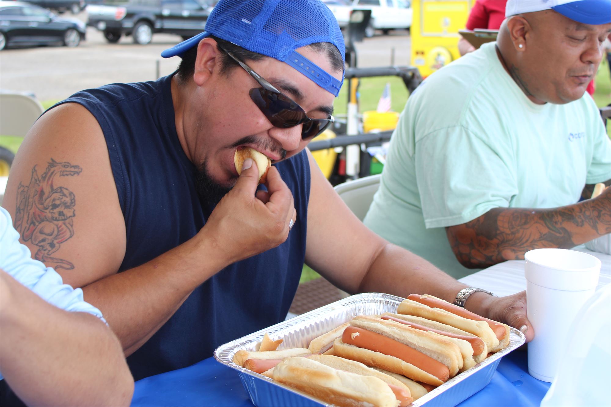 Hot Dog Eating Contest!