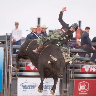 PROFESSIONAL BULL RIDERS TO COMPETE IN SALINAS JULY 17TH 