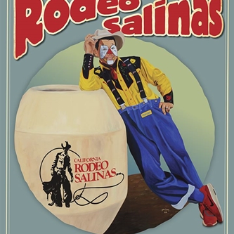 2019 CALIFORNIA RODEO SALINAS COMMEMORATIVE POSTER 