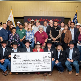 CALIFORNIA RODEO SALINAS GIVES OVER $560,000 TO COMMUNITY NON-PROFITS 