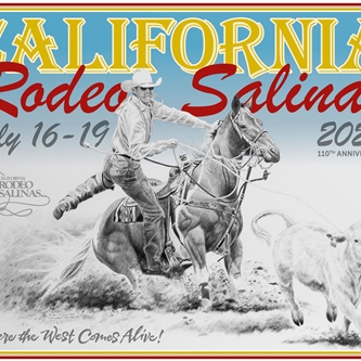 CALIFORNIA RODEO SALINAS DEBUTS 2020 COMMEMORATIVE POSTER  