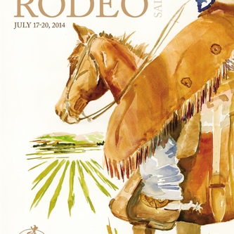 2014 COMMEMORATIVE CALIFORNIA RODEO POSTER NOW AVAILABLE 