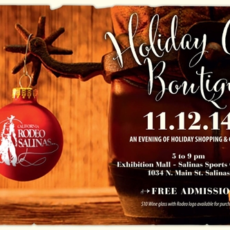 Save the date for the California Rodeo's Holiday Chic Boutique
