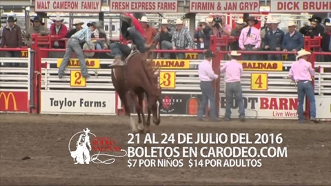2016 California Rodeo Salinas TV Commercial (Spanish)