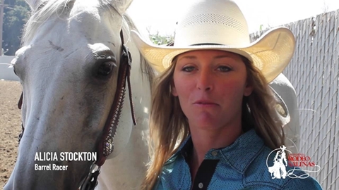 Rodeo Horses-California Rodeo Salinas Livestock Program Video #2-2016