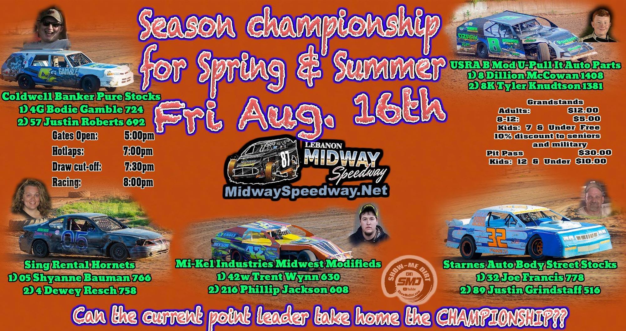 Midway Racing Midway Speedway Season Championship