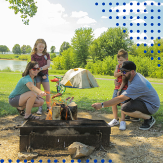 Campgrounds in Clay County MO Smithville Kansas City North Lawson