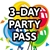 NEW! 3-Day CCF Party Pass