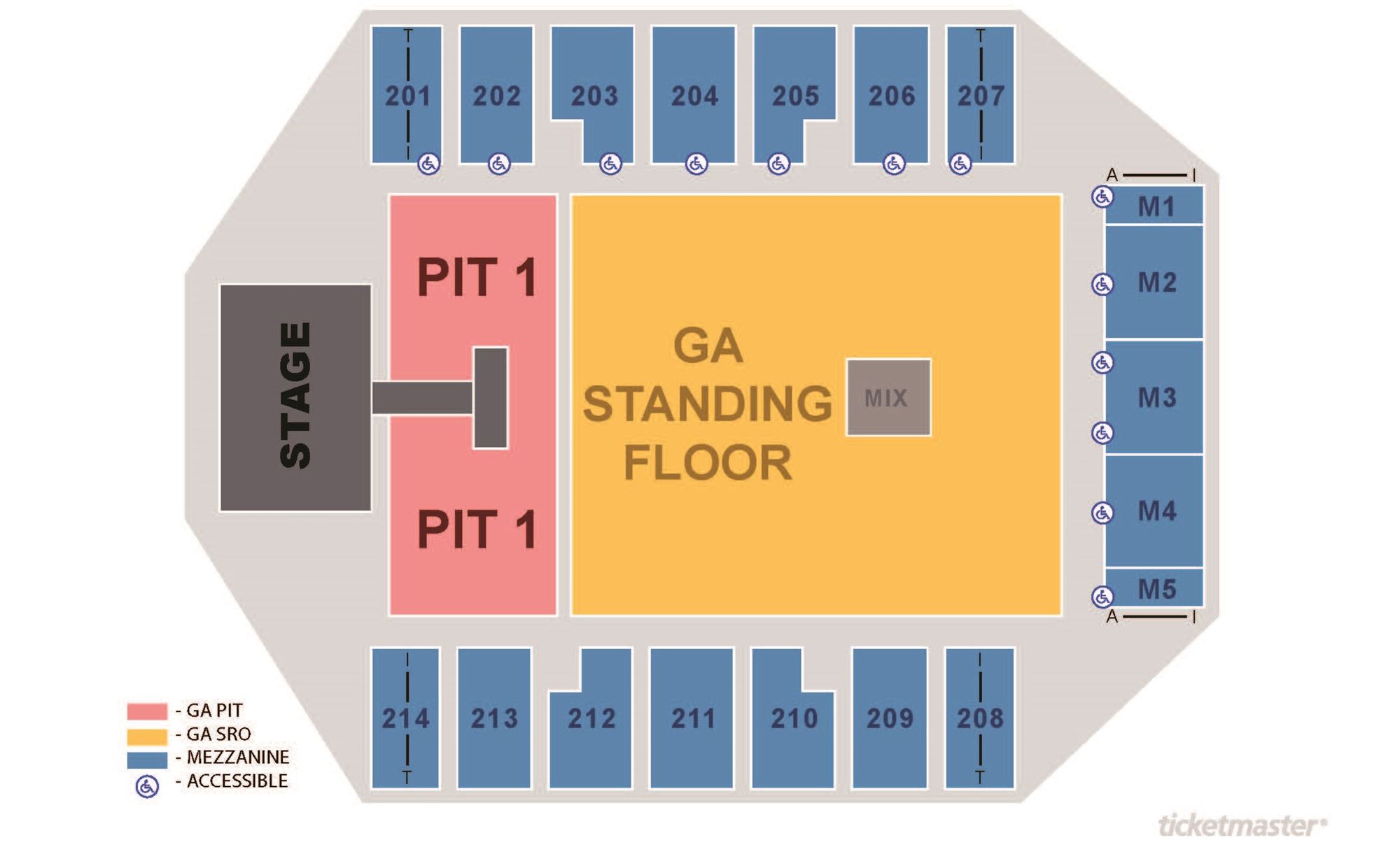 Westchester County Center Seating Chart