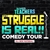 Bored Teachers The Struggle is Real Comedy Tour logo