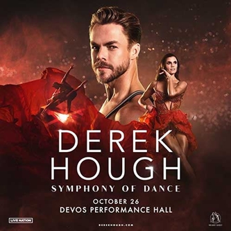 Derek Hough Announces Symphony of Dance Coming to DeVos Performance Hall on October 26