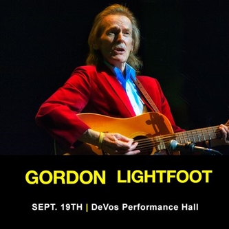 Gordon Lightfoot to Come to Grand Rapids, MI Monday, September 19