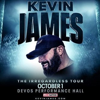 Kevin James Announces "The Irregardless Tour" Coming to DeVos Performance Hall Sunday, Oct. 1, 2023