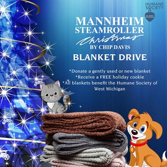 DeVos Performance Hall Collecting Donations at Mannheim Steamroller to Support Humane Society