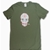Sugar Skull T-shirt - Military Green - Large