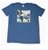 2014 Poster Tee, "Downtown Stroll" - Indigo Blue -Large