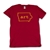 Iowa Art T-shirt - Red - Small