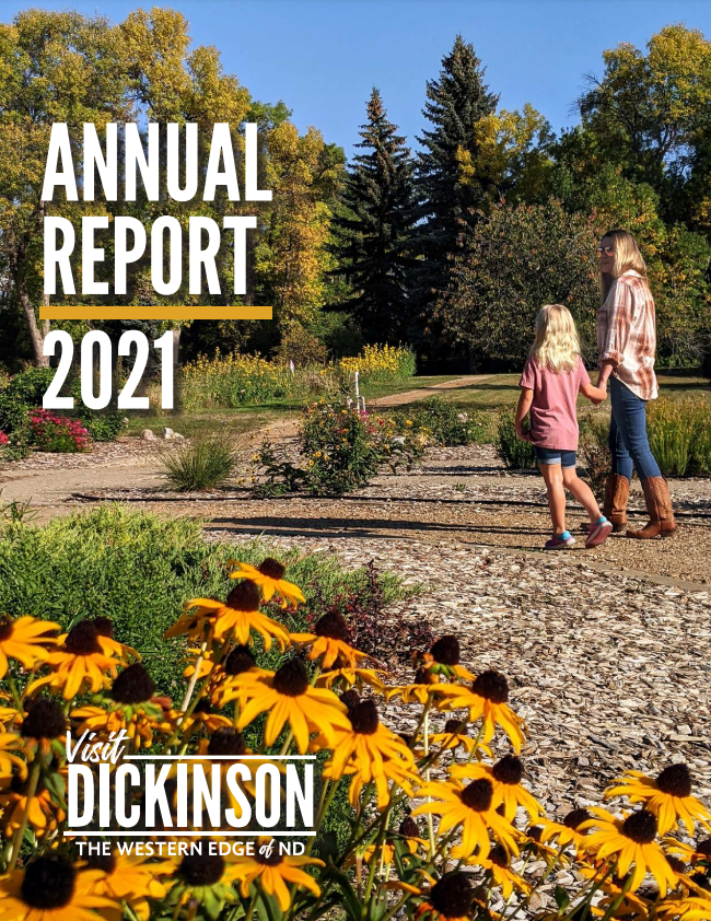 View 2021 Dickinson, ND CVB Annual Report 