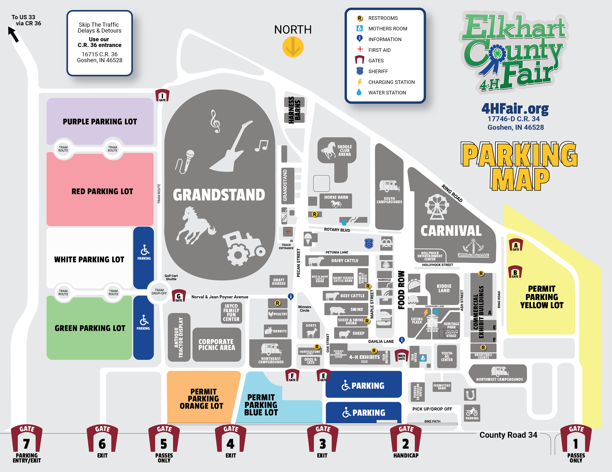 Elkhart Indiana Map