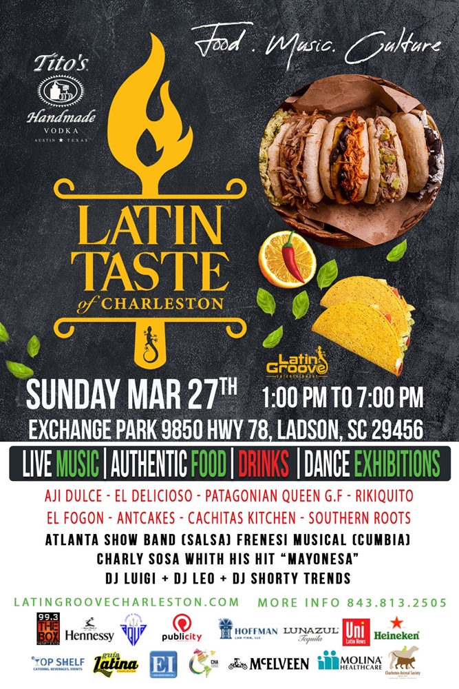 Latin Taste of Charleston Flyer