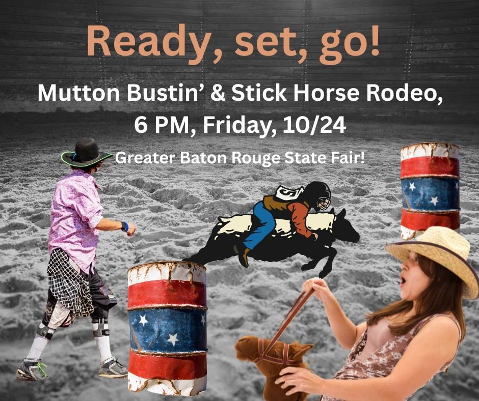 Mutton Bustin' and Stick Horse Rodeo