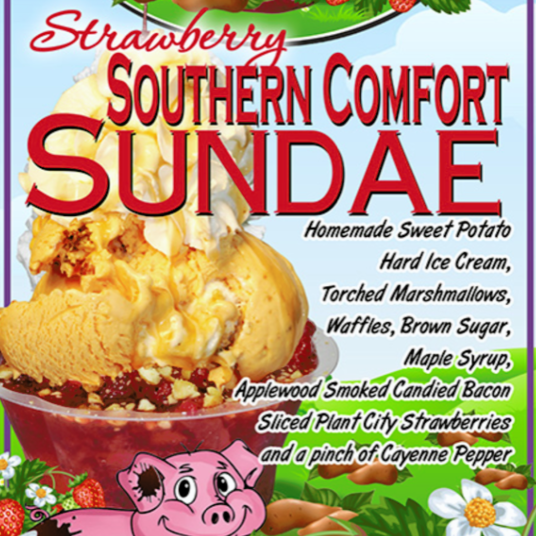 Southern Comfort Sundae