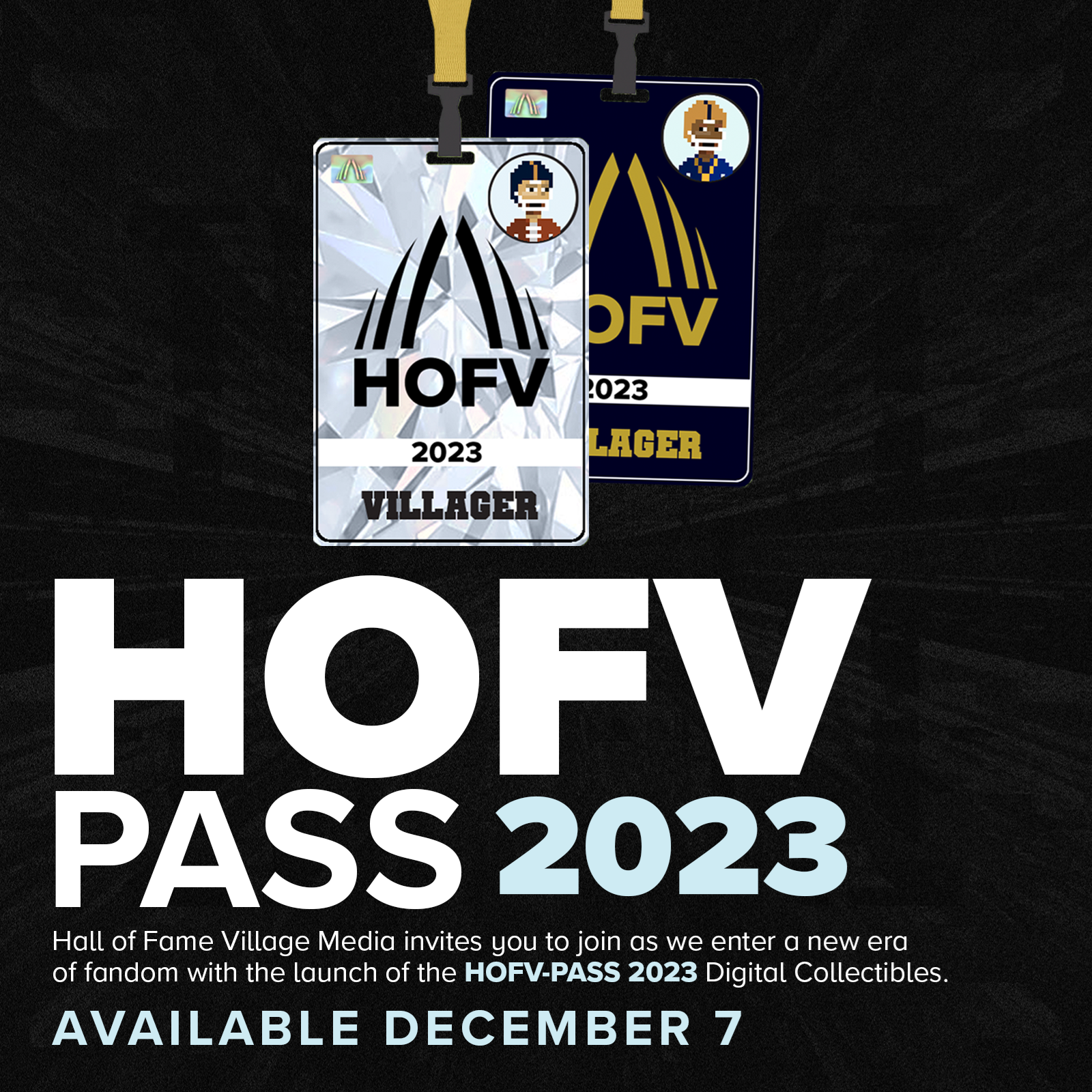 HOFV-Pass 2023 Offers VIPAccess to Hall of Fame Village Events and Media Experiences