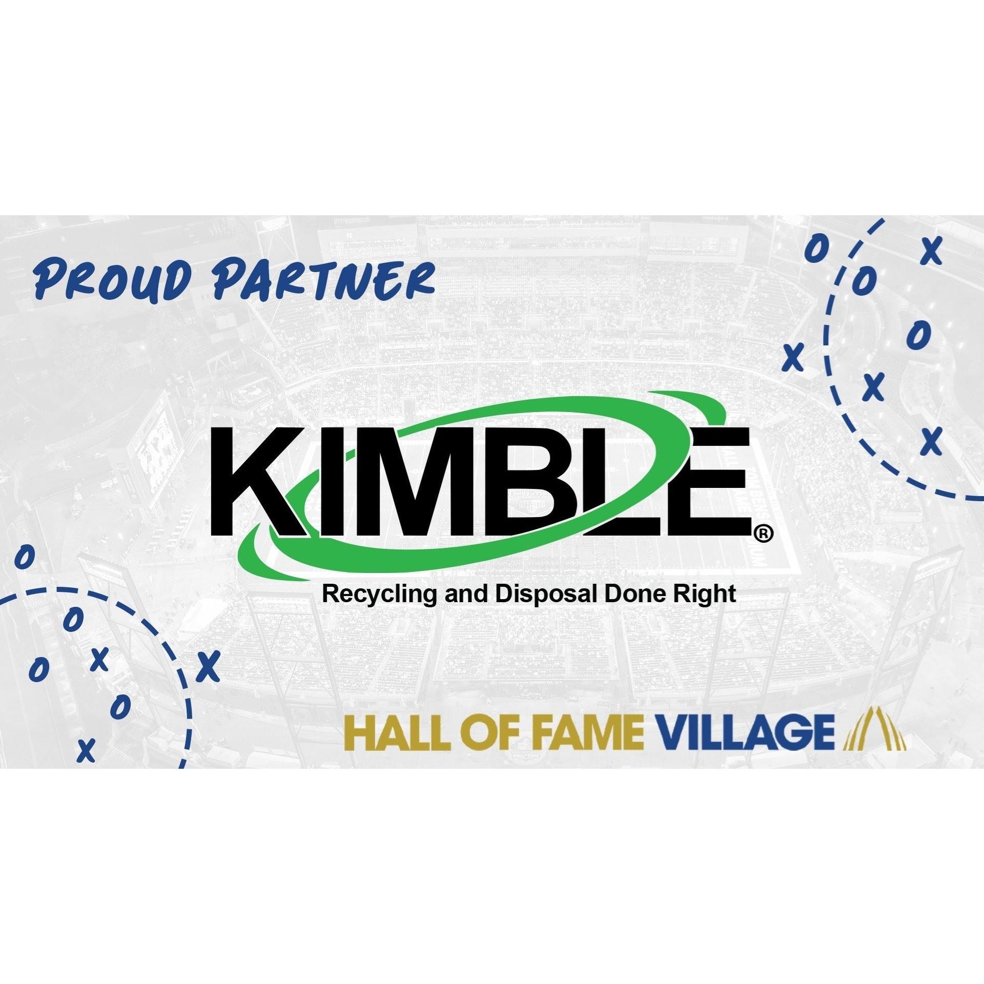 Hall Of Fame Village Welcomes New Sponsor – Kimble Recycling & Disposal
