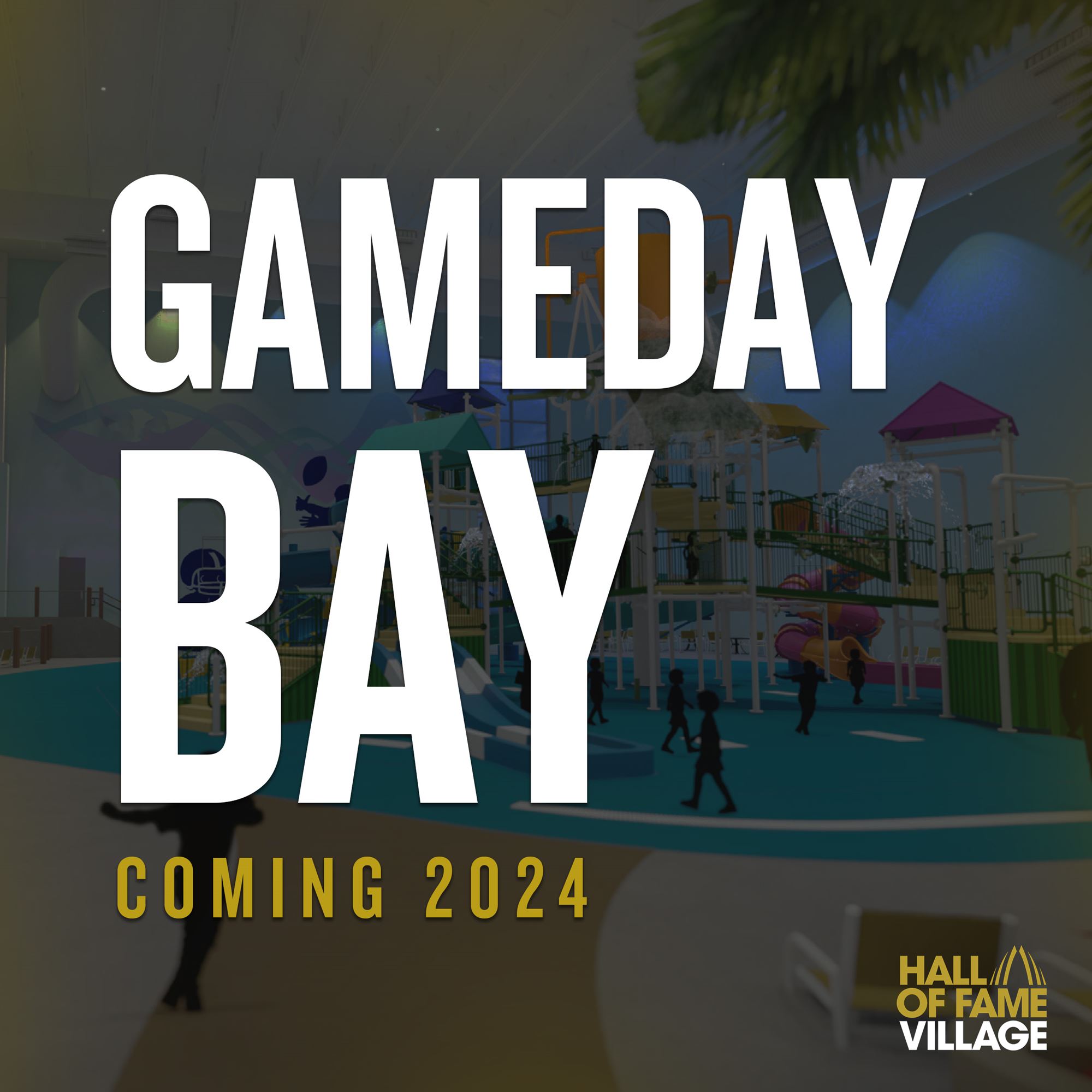Hall Of Fame Village Unveils Name For Indoor Football-Themed Waterpark: Gameday Bay