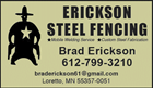 Erickson Steel Fencing