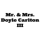 Mr. & Mrs. Doyle Carlton III