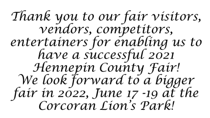 Hennepin County Fair Hennipen County Fair 2022