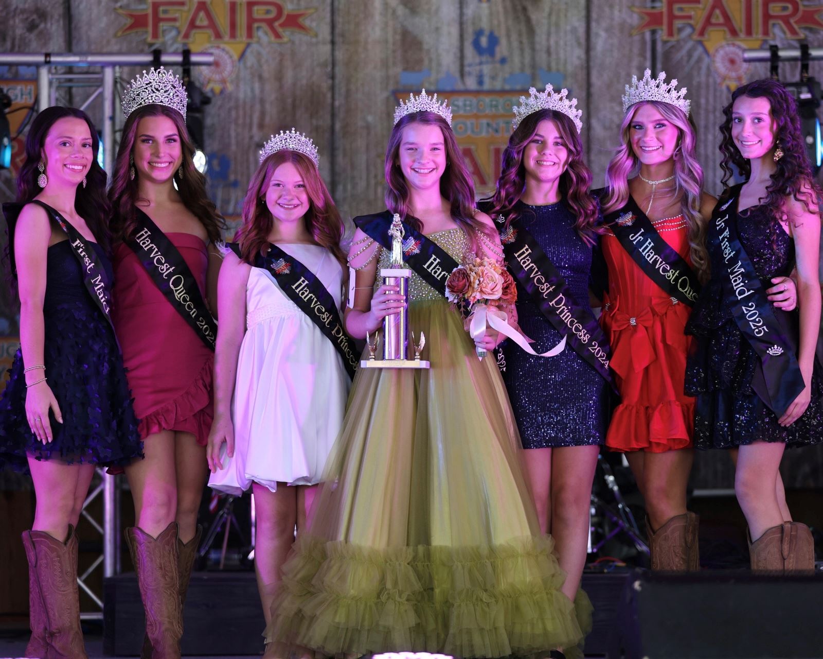 Croaker Queen Pageant Harvest Queen Scholarship Pageant & Princess Pageant