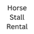 Horse Stall Rental (daily)