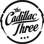 the Cadillac Three logo a circle with the bands name in the middle and three stars