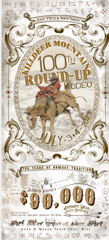 100th Rodeo Poster