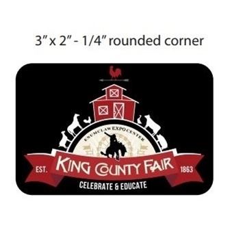 King County Fair Sticker