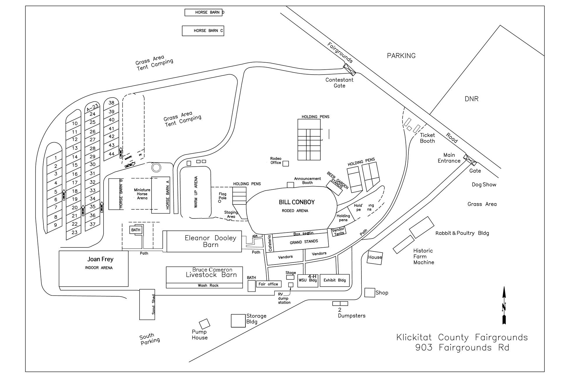 Fairgrounds Map
