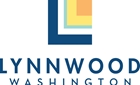 Logo for City of Lynnwood with the words "Lynnwood, Washington"
