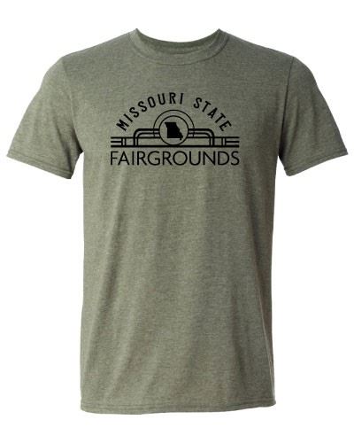 Fairgrounds Logo - Military Green