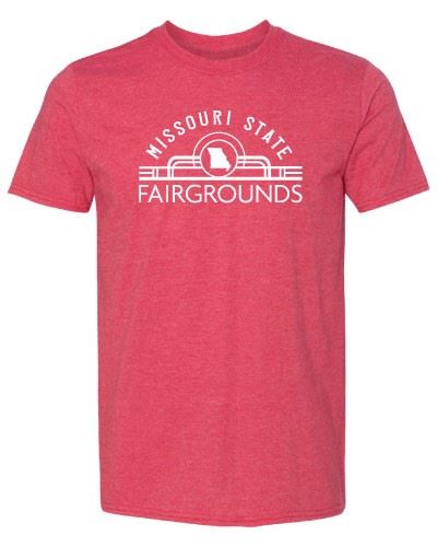 Fairgrounds Logo - Antique Red